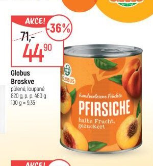 Globus Broskve 820 g