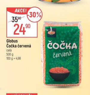 Globus Čočka červená 500 g