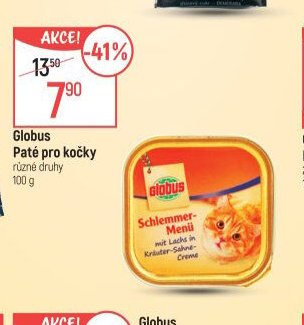 Globus Paté pro kočky 100 g