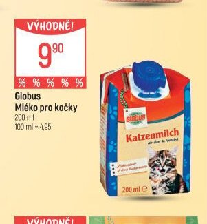 Globus Mléko pro kočky 200 ml