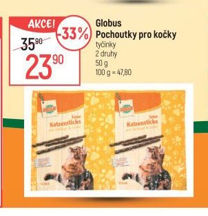 Globus Pochoutky pro kočky 50 g