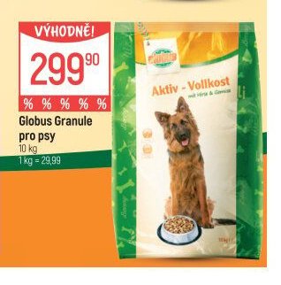 Globus Granule pro psy 10 kg