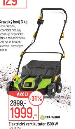 Elektrický vertikutátor 1300 W FZV 2102-E