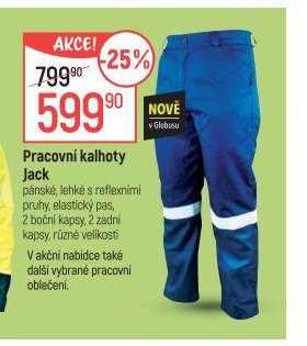 Pracovní kalhoty Jack