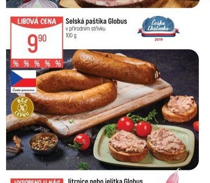 Selská paštika Globus