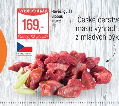 Hovězí guláš Globus