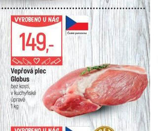 Vepřová plec Globus