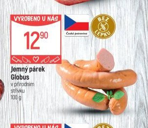 Jemný párek Globus