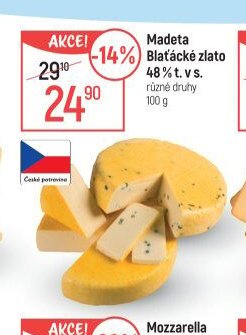 Madeta Blaťácké zlato