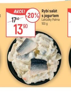 Rybi salát s jogurtem