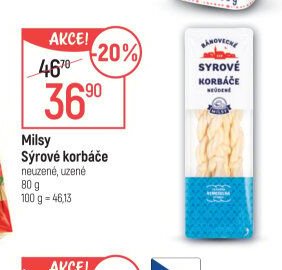 Milsy Sýrové korbáče