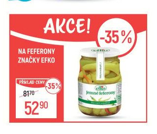 Efko Jemné feferony