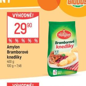 Amylon Bramborové knedlíky