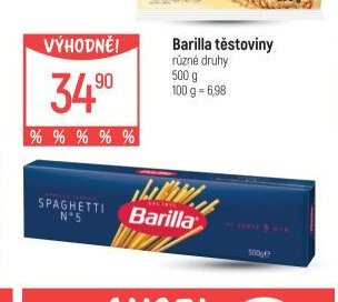 Barilla těstoviny