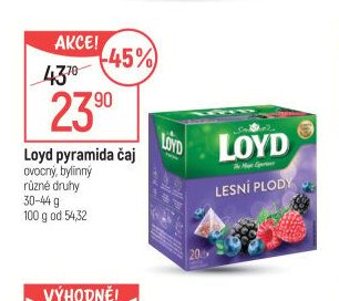 Loyd pyramida čaj