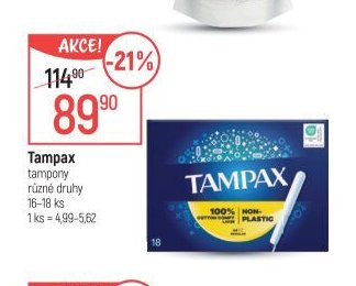 Tampax tampony