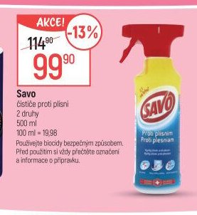 Savo čistič proti plísni