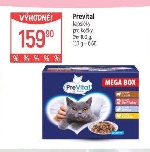 Prevital kapsičky pro kočky