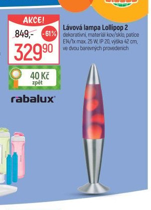 Lávová lampa Lollipop 2