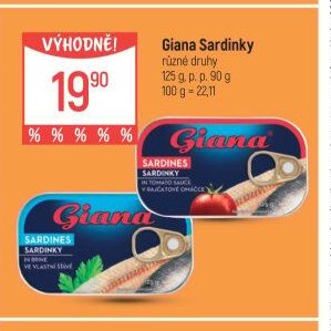 Giana Sardinky