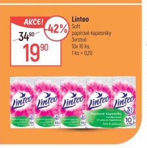 Linteo Soft papírové kapesníky