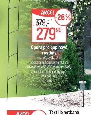 Opora pro popínavé rostliny