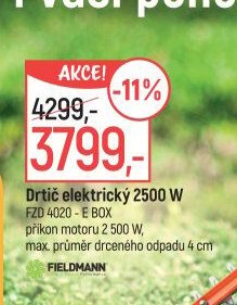 Drtič elektrický 2500 W