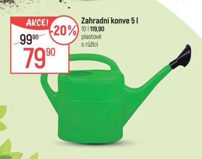 Zahradní konve 5 l