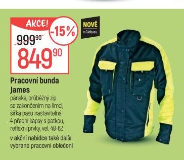 Pracovní bunda James