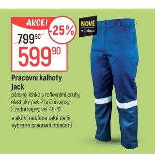 Pracovní kalhoty Jack