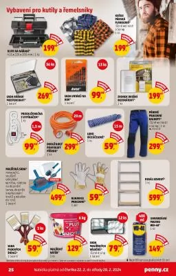 akční leták Penny Market 22.2.2024-28.2.2024