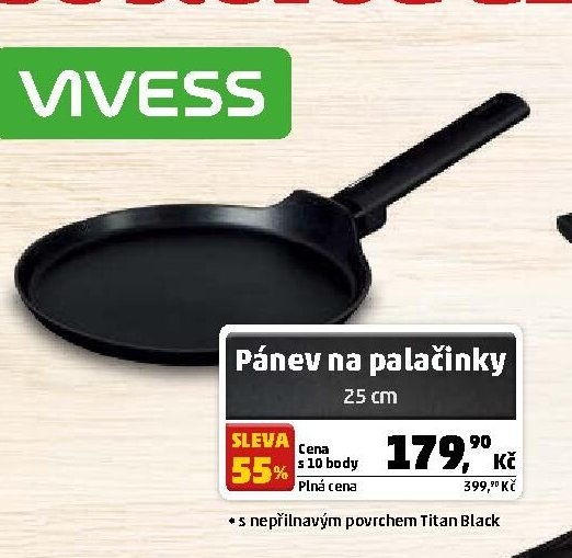 Pánev na palačinky 25 cm