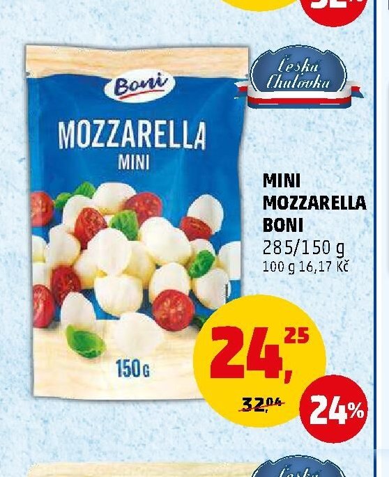 MINI MOZZARELLA BONI 285/150 g