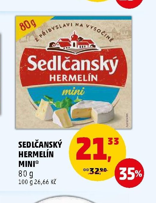 SEDLČANSKÝ HERMELÍN MINI 80 g