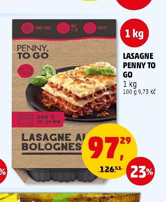 Lasagne Penny To Go