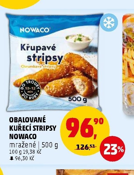 OBALOVANÉ KUŘECÍ STRIPSY NOWACO