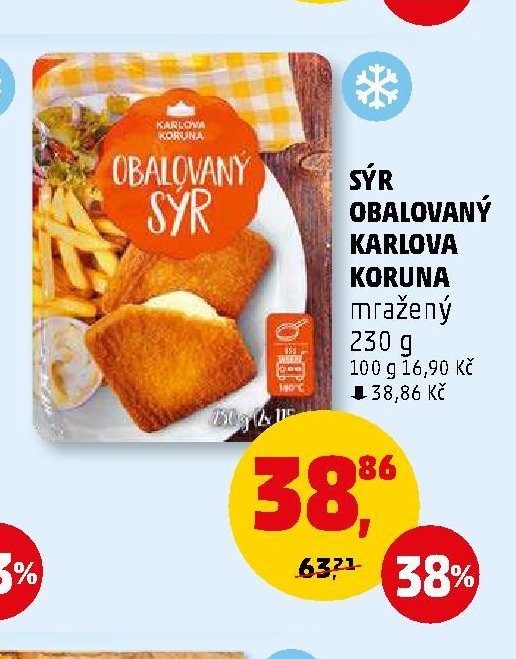 SÝR OBALOVANÝ KARLOVA KORUNA