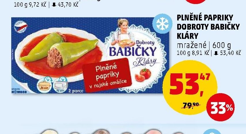 PLNĚNÉ PAPRIKY DOBROTY BABIČKY KLÁRY