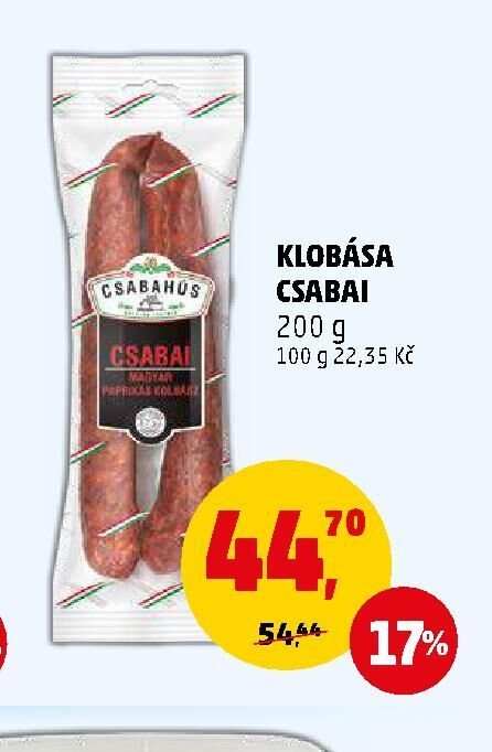 KLOBÁSA CSABAI 200 g