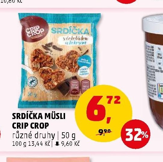 SRDÍČKA MÜSLI CRIP CROP
