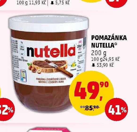 POMAZÁNKA NUTELLA