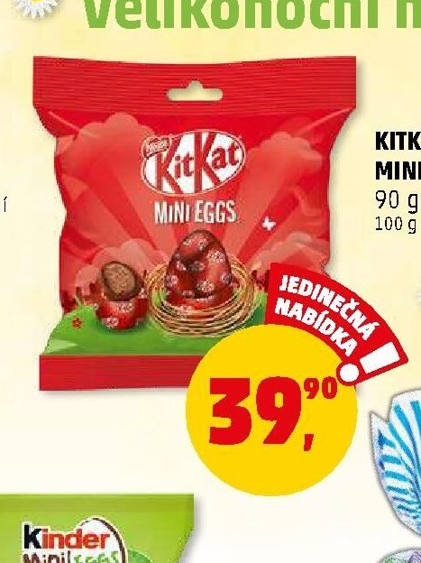 KITKAT PLNĚNÁ MINI VAJÍČKA