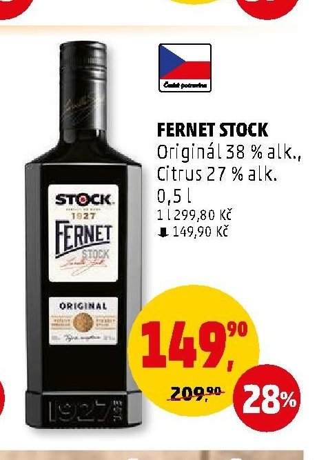 Fernet Stock Originál, Citrus
