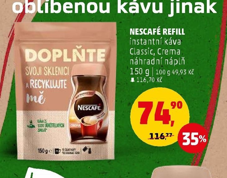 Nescafé Refill instantní káva