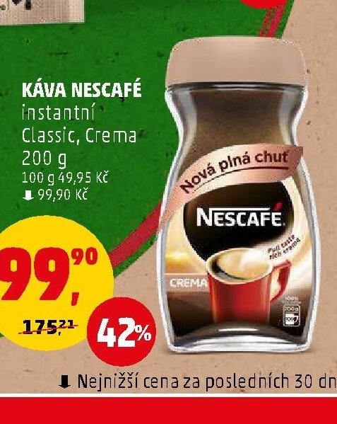 Káva Nescafé instantní