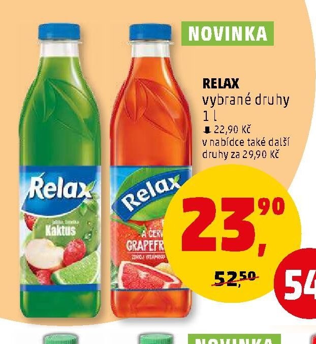 Relax vybrané druhy 1 l