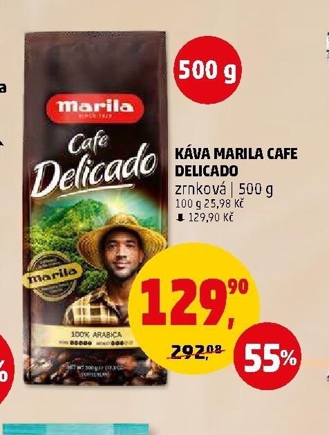 Káva Marila Cafe Delicado zrnková | 500 g