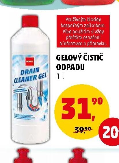 Gelový čistič odpadu Drain Cleaner