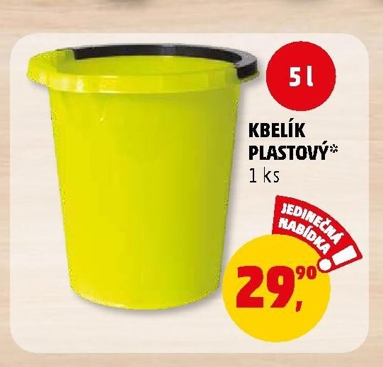 KBELÍK PLASTOVÝ