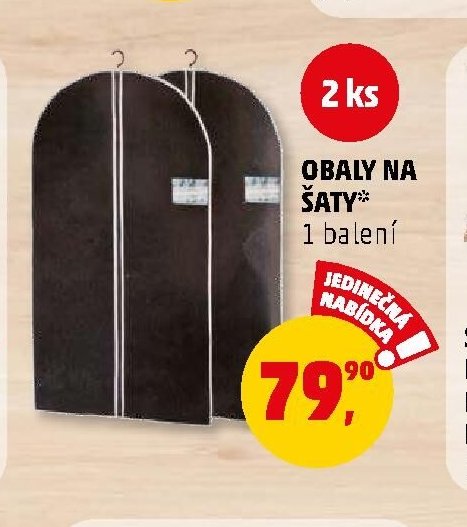 OBALY NA ŠATY